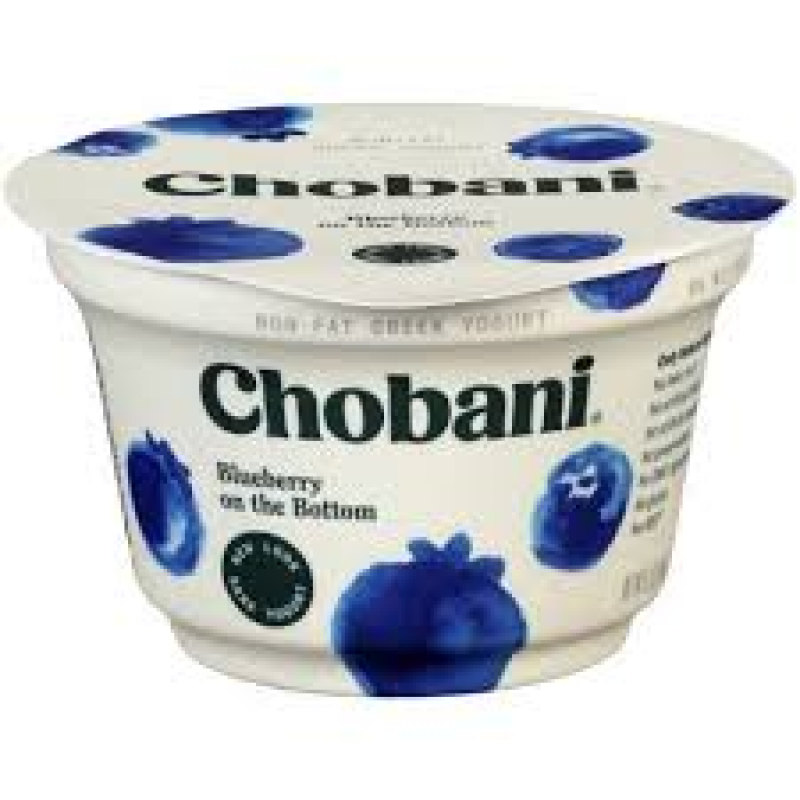 Chobani Greek Blueberry 5.3oz Yogurt